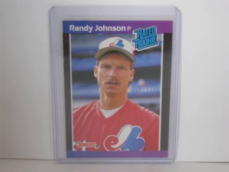 Randy Johnson RC #42 1989 Donruss Baseball Card